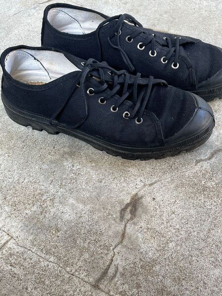 Yohji Yamamoto pour homme キャンパススニーカーブーツ ヨウジヤマモト ワイズ ブラック