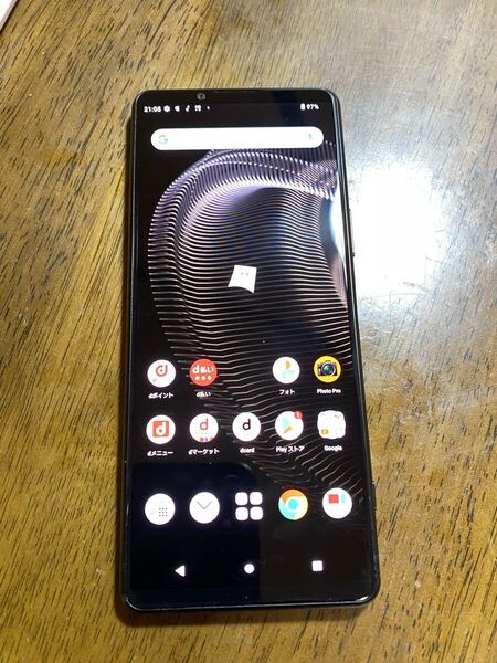 美品 docomo SO-53B Xperia 5 III ブラック 中古 本体 SIMフリー