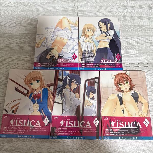TVアニメ ISUCA-イスカ- Blu-ray版 全5巻セット 全巻セット 高橋脩 ブルーレイ版