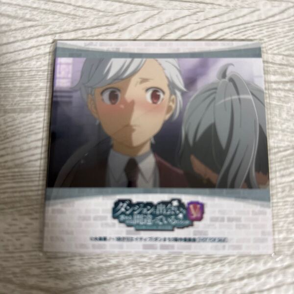 ダンジョンに出会いを求めるのは間違っているだろうか Ⅴ 豊穣の女神篇 Blu-ray 上下巻 アニメイト全巻購入特典 ましかくブロマイド