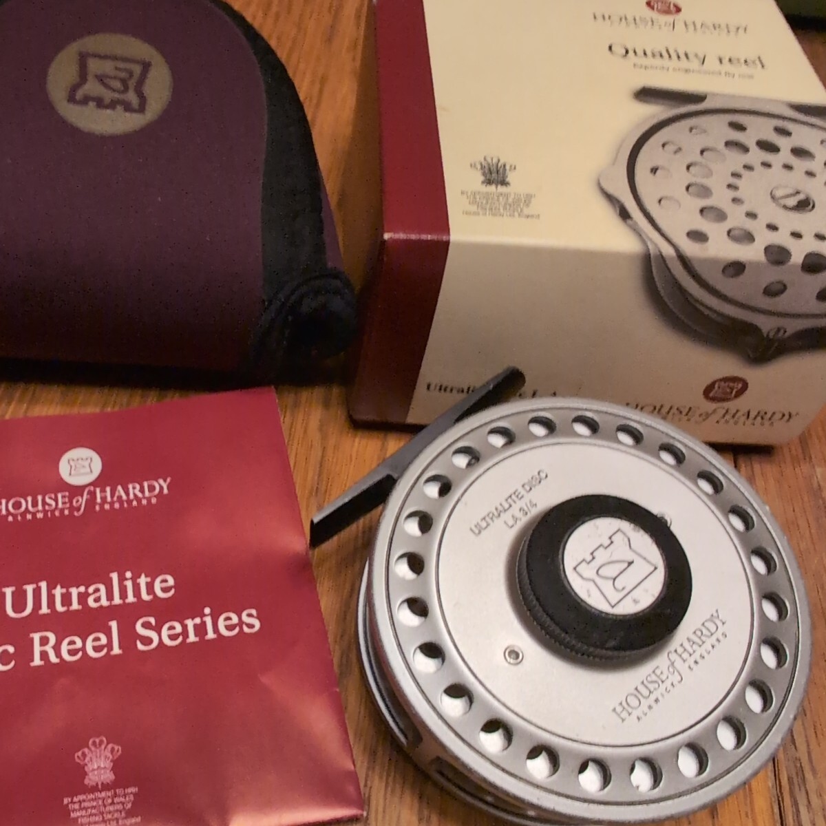 HARDY JLH ULTRALITE #2/3/4 フライリール替スプール付