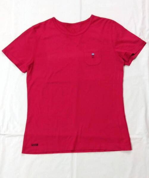 Mademoiselle NONNON マドモアゼルノンノン 日本製 半袖Tシャツ レディース 40 L ロゴ刺しゅう 半T 7622