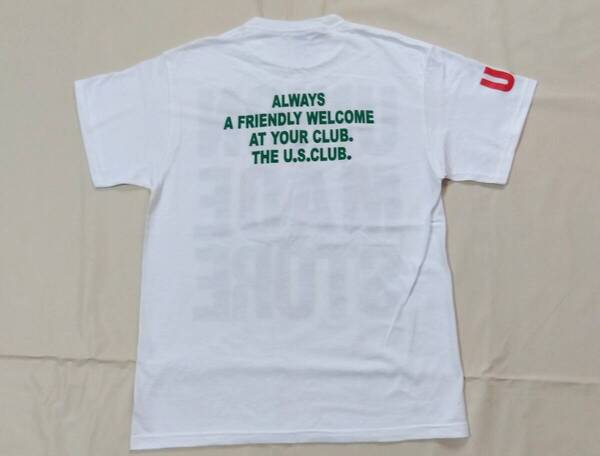FRUIT OF THE LOOM フルーツオブザルーム U.S.A アメリカ製 BEST 半袖 Tシャツ 両面プリント メンズ M 白 7633