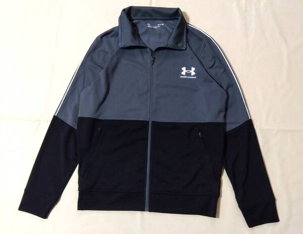 UNDER ARMOUR トラックジャケット SM 165/88A アンダーアーマー 2023年 長袖 上着 ジャージ メンズ 男の子にも 7616