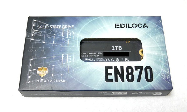 新品 EDILOCA SSD EN870 2TB NVMe M.2 PCIe4.0