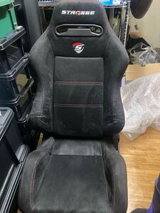 美品 STRASSE ストラッセ ドライビングバケットシート RCZ01 GTM B03 グランツーリスモ7 PS5 PS4 ハンコン ロジクール G923 Fanatec DD pro