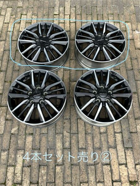 計89000円 希少! 4本セット売り② フリード モデューロX 純正 ホイール エンケイ製 15×5.5J+49PCD114.3 5穴 GB5 GB6 GB7 GB8