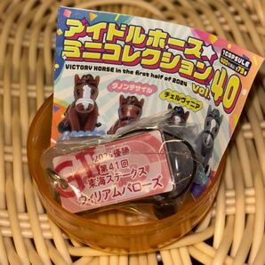 ウィリアムバローズ 東海ステークス アイドルホースミニコレクション 40 坂井瑠星 jra 競馬 カプセルトイ ミニコレ キーホルダー