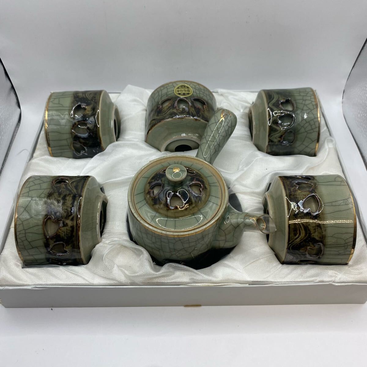 自宅保管品未使用　相馬焼 特大急須 双馬 金馬 美品 Yahoo!オークション -「相馬焼 急須」の落札相場・落札価格