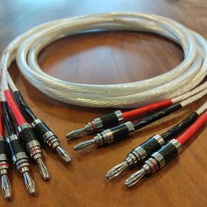 BRZ スピーカーケーブル 2.0m カーボンシェルプラグ採用 スーパーハイエンド ペア NORDOST Odin タイプ 新品 未使用