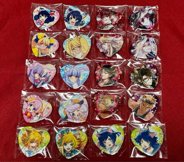 SHOW BY ROCK!! メルガバッジ Vol.1& Vol.2 20個