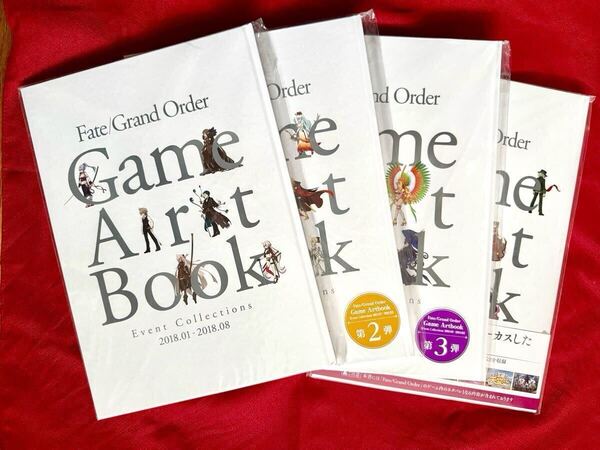 Fate/Grand Order Game Artbook 4冊セット