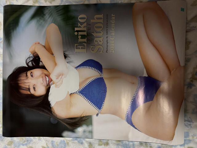 Amazon.co.jp: 佐藤江梨子 2000年B2カレンダー : Toys & Games