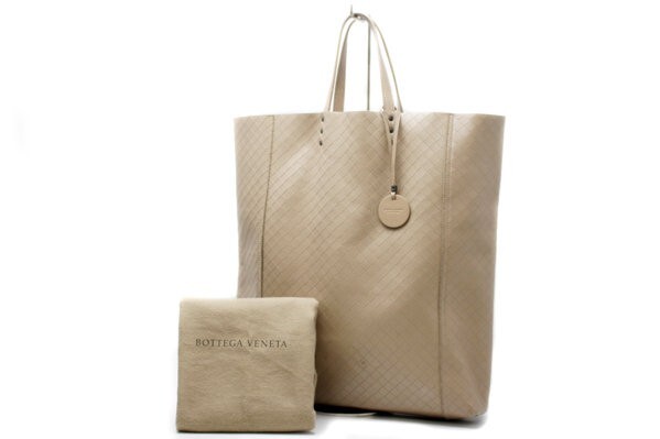 ボッテガヴェネタ トートバッグ イントレッチオミラージュ ベージュ系 ハンドバッ
