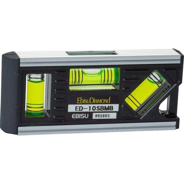 エビス EBISU 水平器 磁石付レベル ED-10SBMB レベル 磁石