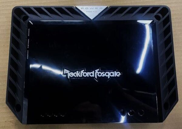 ロックフォード パワーアンプ ROCKFORD FOSGATE T500BDCP モノラルアンプ イースステッカー有り