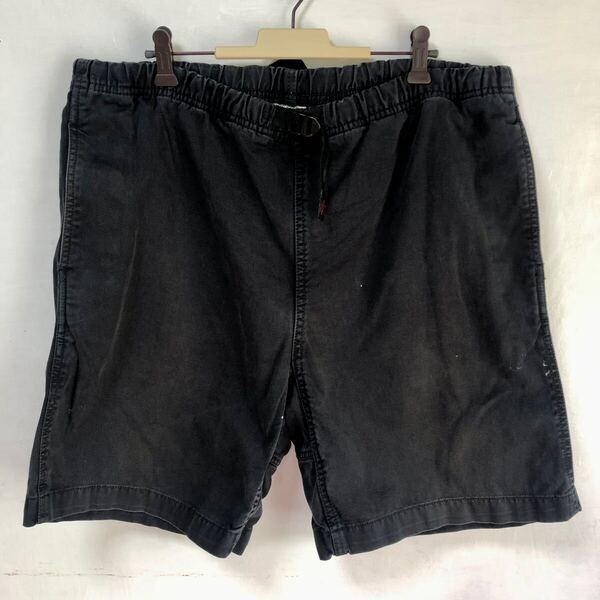 グラミチ GRAMICCI クライミングショーツ 黒 ブラック XL used インド製 フェイド