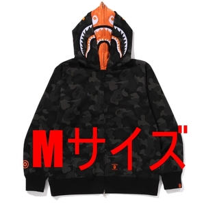 BAPE PORTER STAND SHARK FULL ZIP DOUBLE