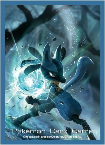 ポケモンカード スリーブ デッキシールド ルカリオ 【新品未開封-4521329365930】