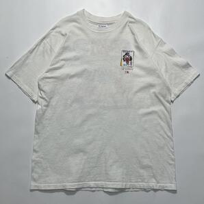 80's Hanes ヘインズ USA製 アメリカ製 ビンテージTシャツ XL アイボリー カレッジ シングルステッチ HTK6551