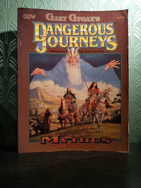 〈洋書〉DANGEROUS JOURNEYSMYTHUS デインジャラス ・ジャーニー ☆ロールプレイングゲーム RPG ルールブック