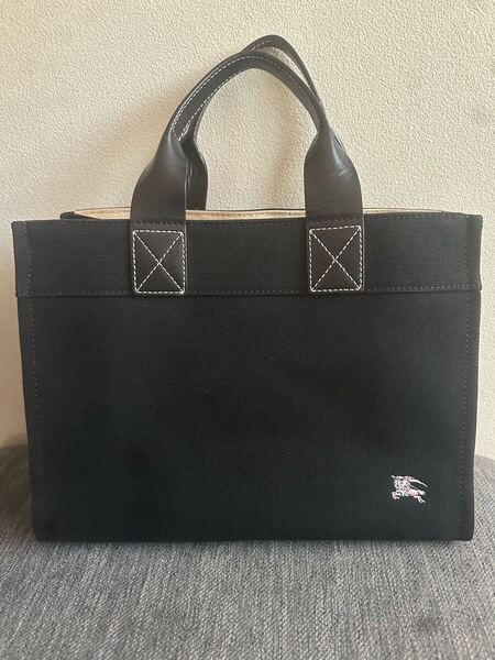 BURBERRY BLUE LABEL トートバッグ ブラック 超美品