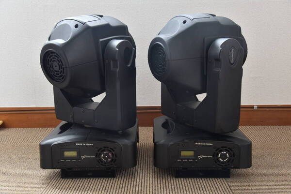 SILVER STAR MX-INDIGO 2000 ムービングライトペア 動作確認済み 手渡し希望