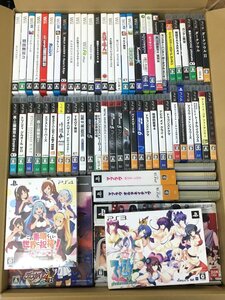 【ジャンク品】 PS4 PS3 PS2 PSP Wii スーファミ ソフト まとめセット ディスガイア4 AKB マブラヴ このすば プレステ playstation wa◇43
