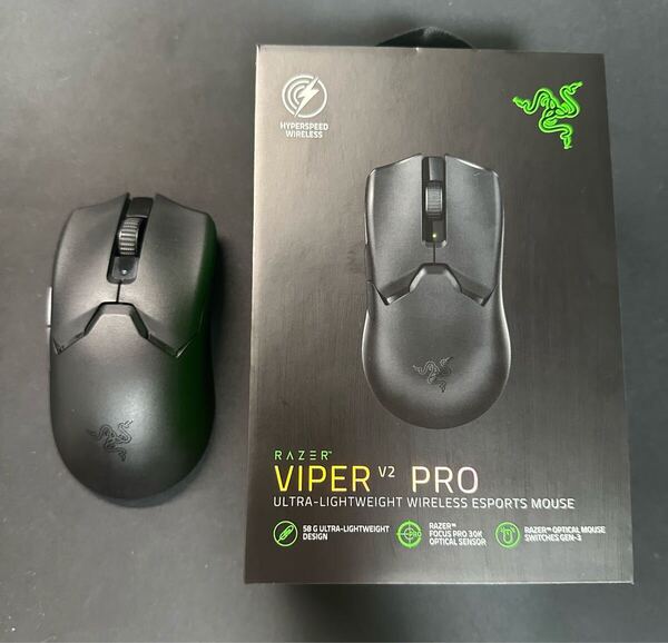 Razer Viper V2 Pro (Black Edition) ゲーミングマウス 超軽量 58g