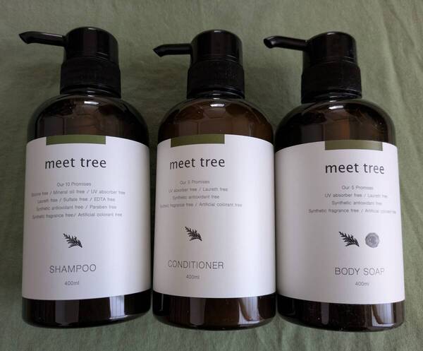meet tree ボディソープ シャンプー コンディショナー