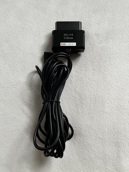 送料込【セルスター】レーダー探知機 配線 RO-116 OBD2 OBD II アダプター CELLSTAR