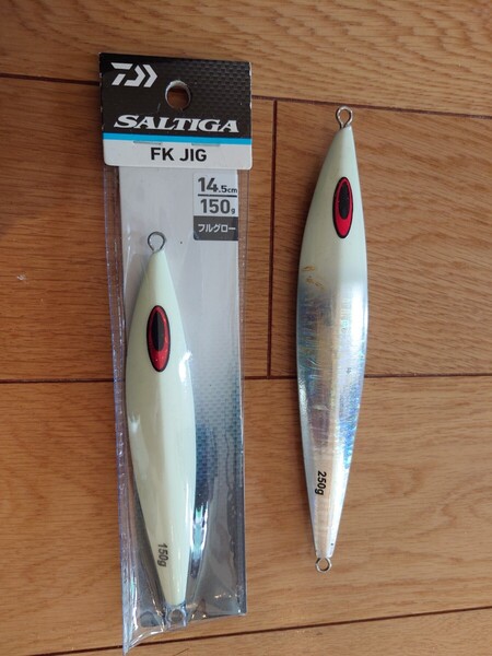 1つ未使用送料込み ダイワ ソルティガ FKジグ FK 150g 250g