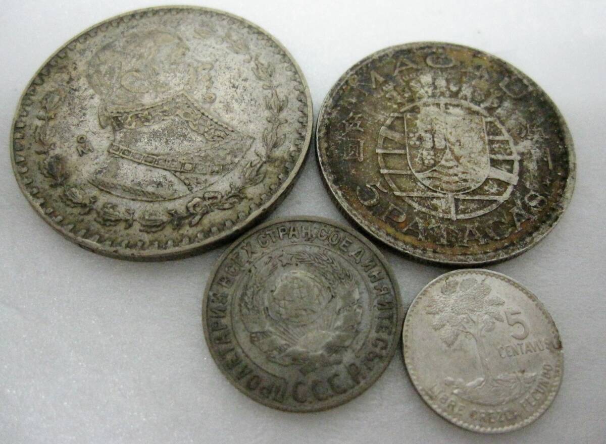 Yahoo!オークション -「メキシコ1ペソ銀貨」(ラテンアメリカ