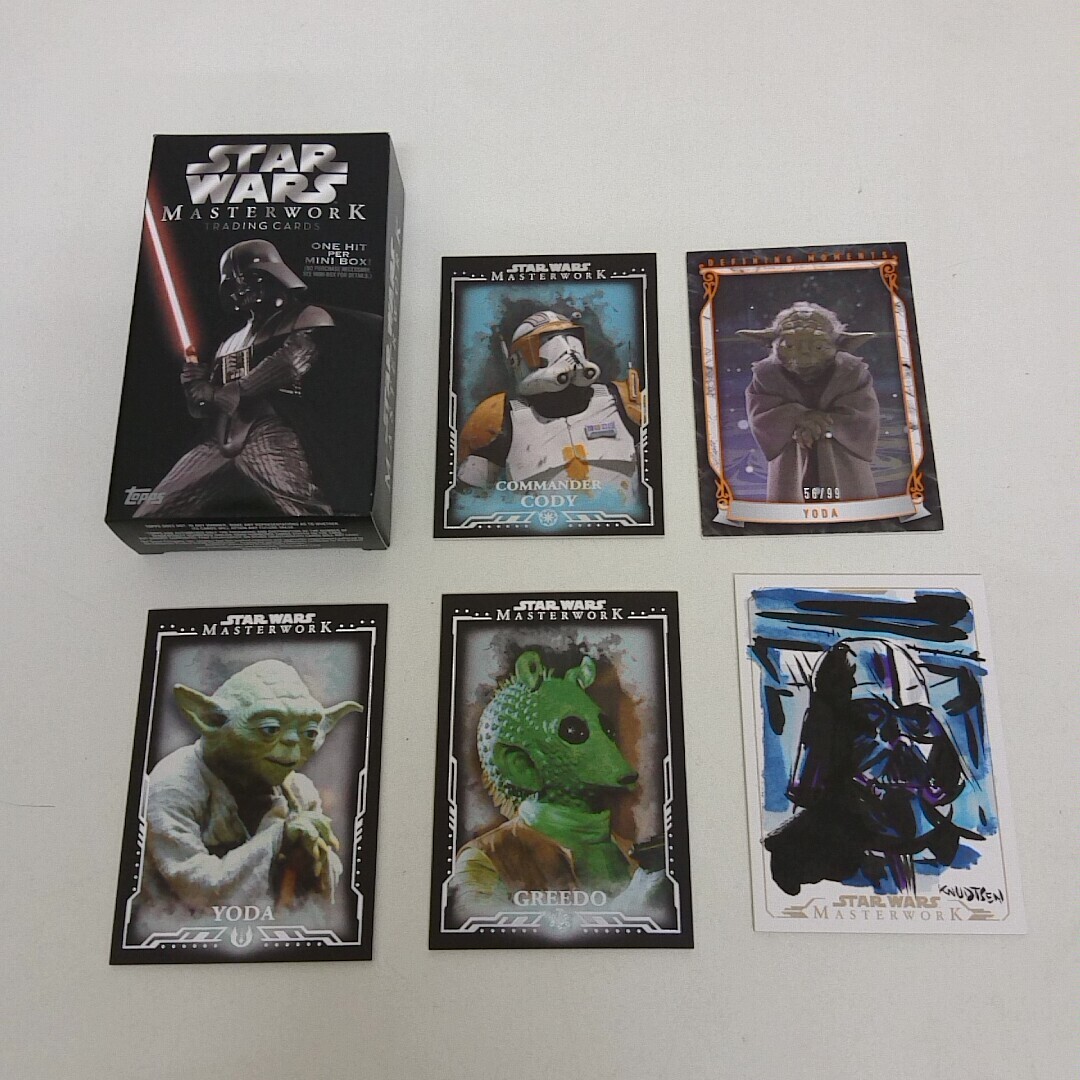 スターウォーズtopps 直筆sketchカード3枚セット Yahoo!オークション -「スターウォーズ スケッチカード」の落札