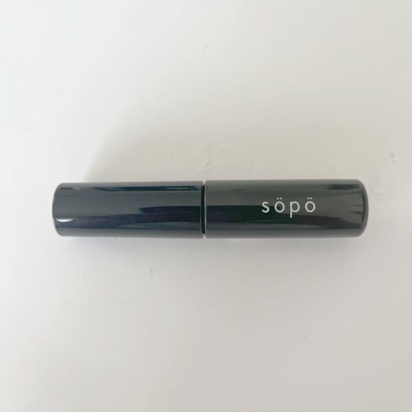 sopo / カラーマスカラ 03 グリッターブラウン にじみにくく しっかりと発色 まつ毛を際立たせる 定価935円