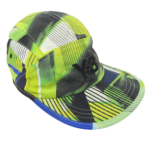 ワイスリー Y-3 ヨウジヤマモト アディダス キャップ 帽子 AOP R CAP H62987 ACID YELLOW/SONIC INK size OSFL W60cm
