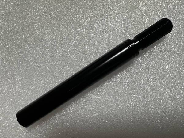 シフトノブ延長 同径シフトノブエクステンション M12×P1.25 4インチ 黒 送料無料