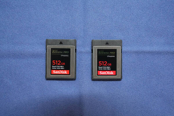 ③ 2個セット SanDisk Extreme PRO 512GB CFexpress TypeB
