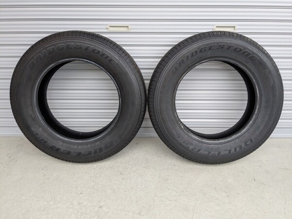 送料無料 2本 ブリヂストン デューラー H/L 175/80R16 2023年製 8mm JB64 ジムニー 純正タイヤ 2021