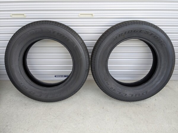 送料無料 #2 2本 ブリヂストン デューラー H/L 175/80R16 2024年製 8mm JB64 ジムニー 純正タイヤ 新車外し 4949
