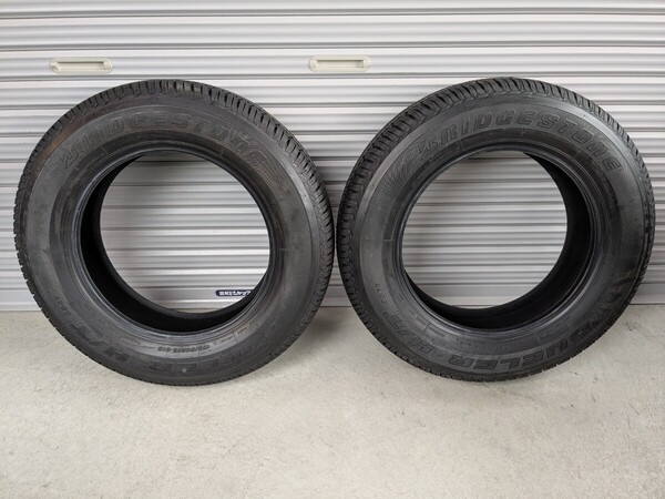 送料無料 2本 ブリヂストン デューラー H/T 175/80R16 2021年製 8mm JB64 ジムニー 純正タイヤ 2517