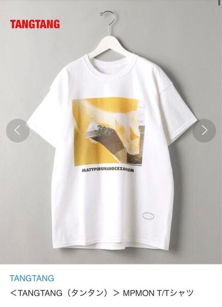 【人気】TANGTANG タンタン MPMON T/Tシャツ フォトプリント 両面プリント クルーネック オーバーサイズ 個性的 1217-599-2603
