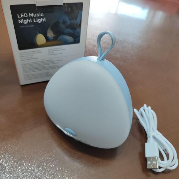 ベッドサイドランプ 授乳ライト ナイトライト 癒し音8種搭載 USB充電式