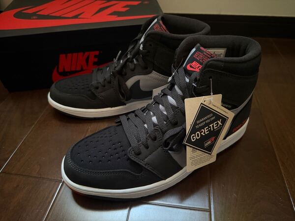 梅雨に最適! ゴアテックス 新品 NIKE ナイキ AIR JORDAN1 ELEMENT GORE-TEX エアジョーダン1 ハイ エレメント 27.5cm DB2889-002