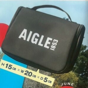 BE-PAL ビーパル 6月号付録 AIGLE エーグル 吊るせるマルチ ギア ポーチ
