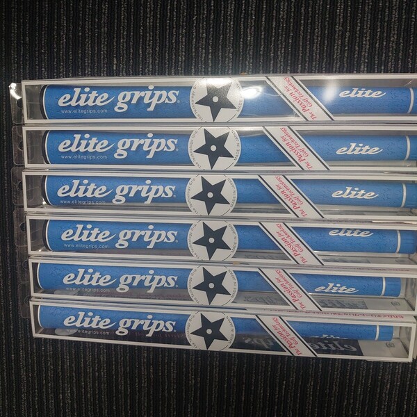 国内正規品◆elitegrips◆エリートグリップ◆マリンブルー◆Y360S XT◆バックラインあり◆6本セット
