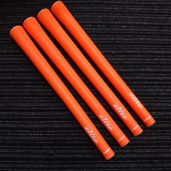 国内正規品◆エリートグリップ◆ Y360S tar◆Elite grips◆WOワイルドオレンジ◆バックラインあり◆Y360S◆4本セット!