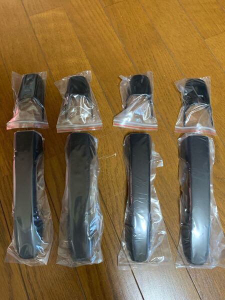 トヨタライズ ダイハツロッキー ドアノブカバー ドアハンドルカバー マットブラック