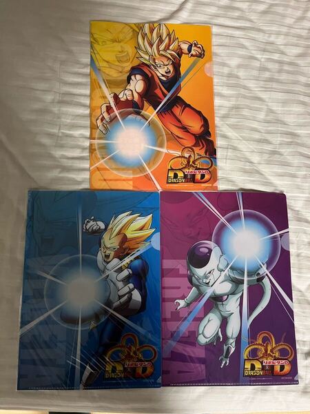 ドラゴンボール 孫悟空 ベジータ フリーザ クリアファイル A4クリアファイル