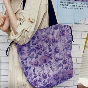 オージオオリジナル 薔薇のレインエコバッグ ノベルティ 未使用 未開封